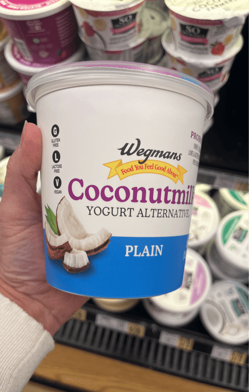 Wegmans Coconutmilk Yogurt Alternative Plain