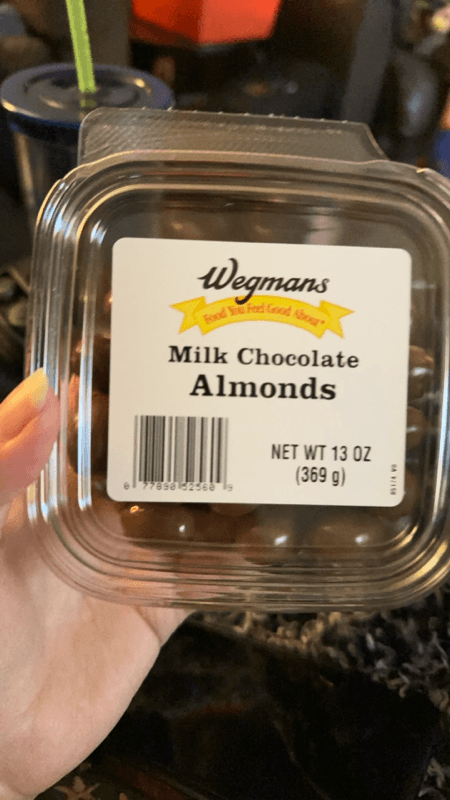Wegmans Milk Chocolate Almonds