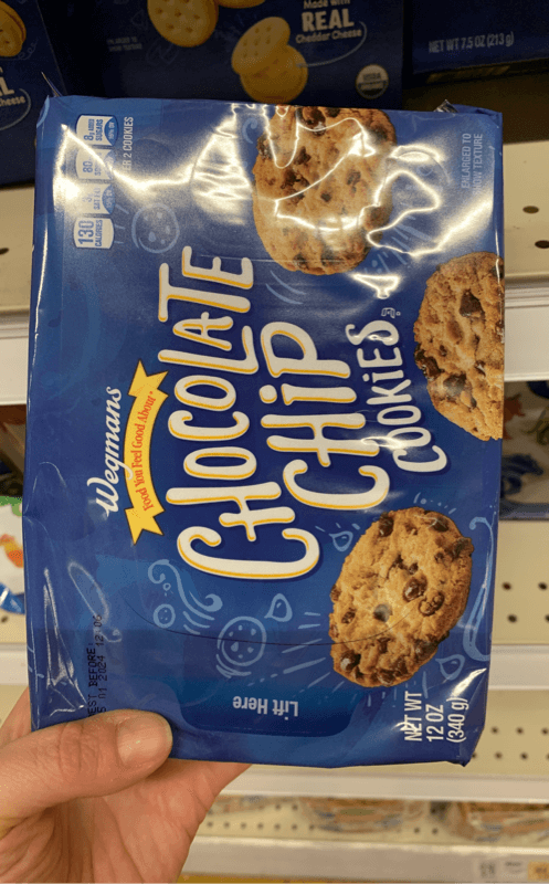 Wegmans Chocolate Chip Cookies