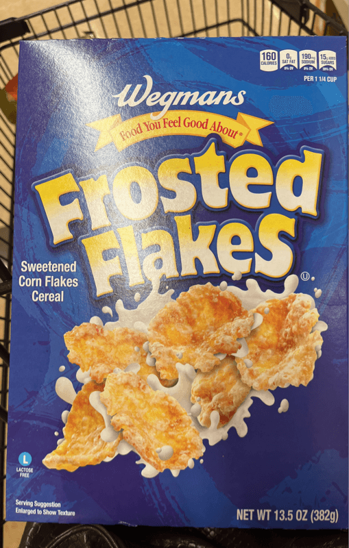 Wegmans Frosted Flakes Cereal