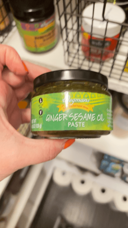 Wegmans Ginger Sesame Oil Paste
