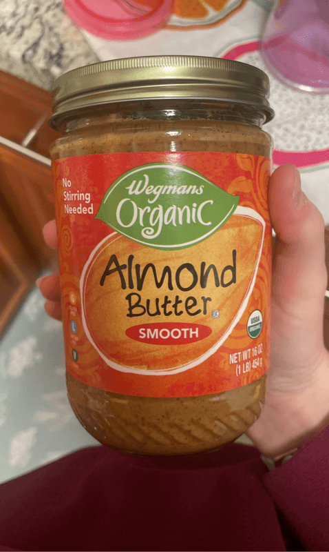 Wegmans Organic Smooth Almond Butter