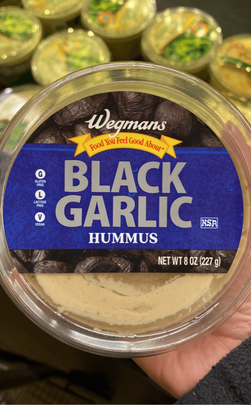 Wegmans Black Garlic Hummus