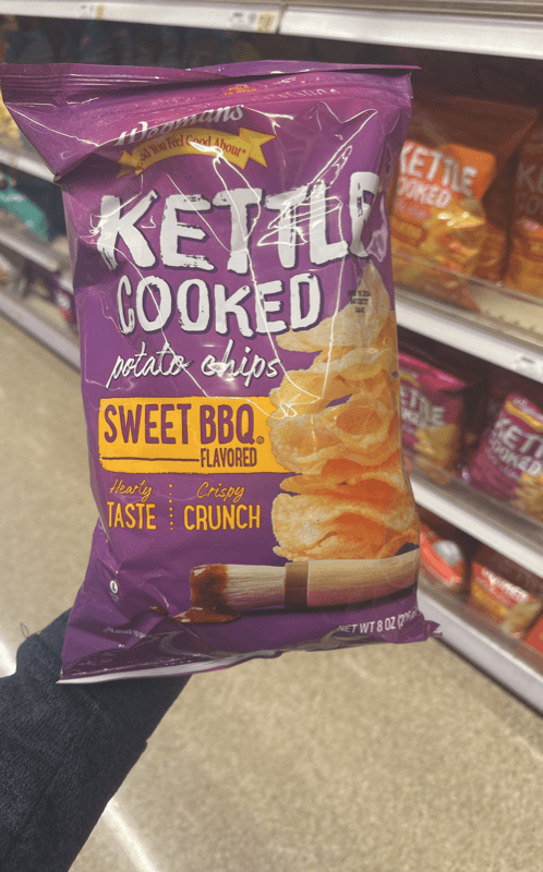 Wegmans Kettle Cooked Potato Chips Sweet Bbq Flavored
