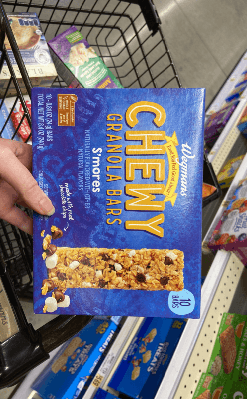 Wegmans Chewy S'Mores Granola Bars