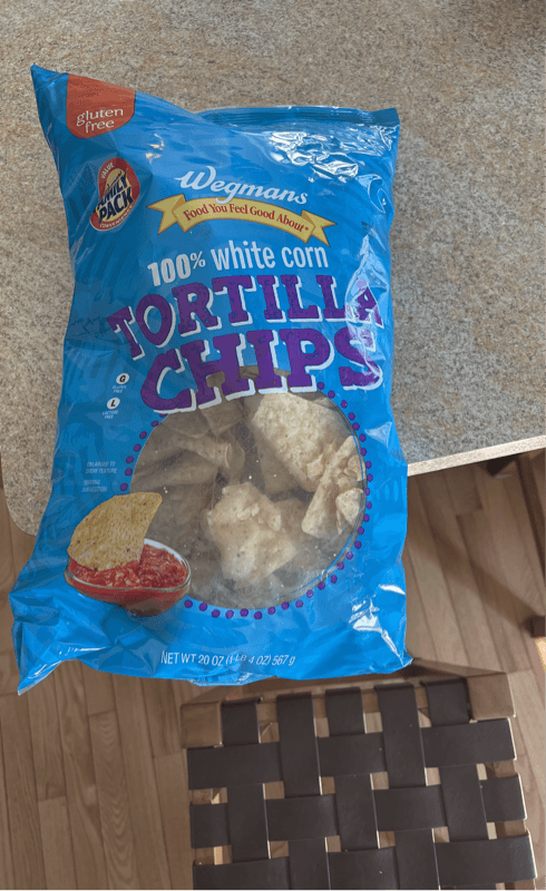 Wegmans 100% White Corn Tortilla Chips