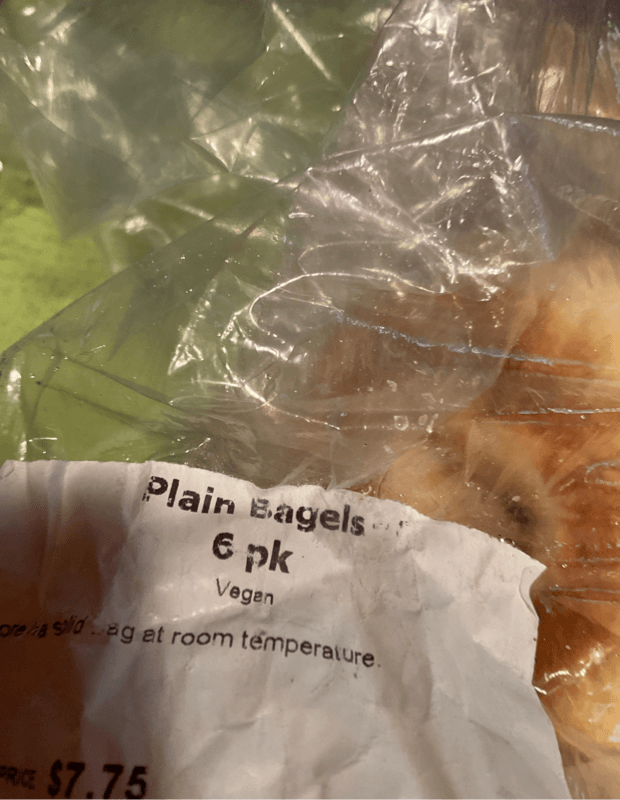 Wegmans Plain Bagels