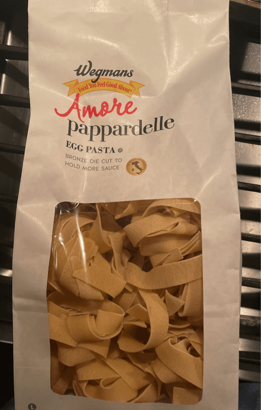 Wegmans Amore Pappardelle Egg Pasta