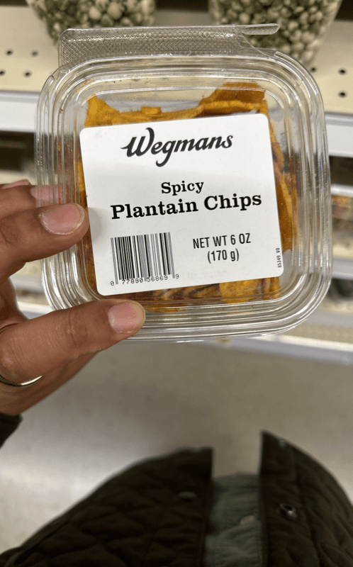 Wegmans Spicy Plantain Chips