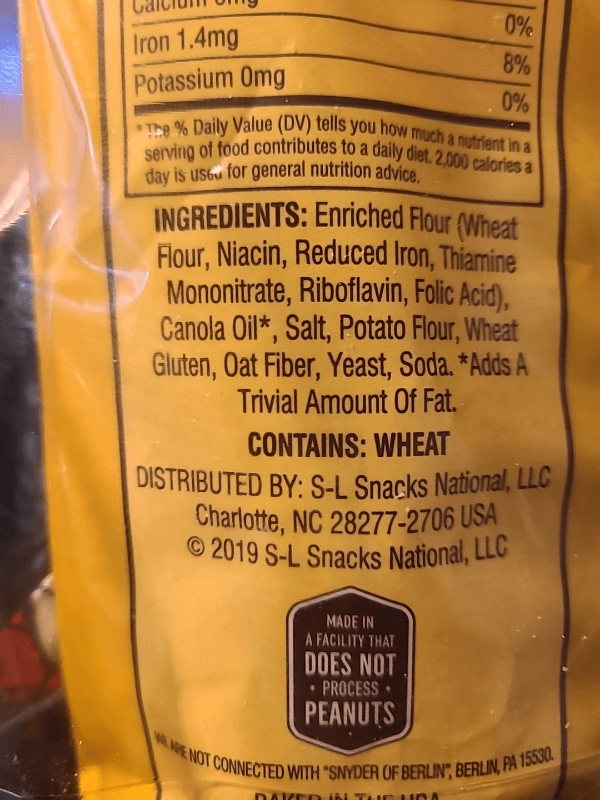 America'S Pretzel Bakery Snyder'S Of Hanover Rods Pretzels