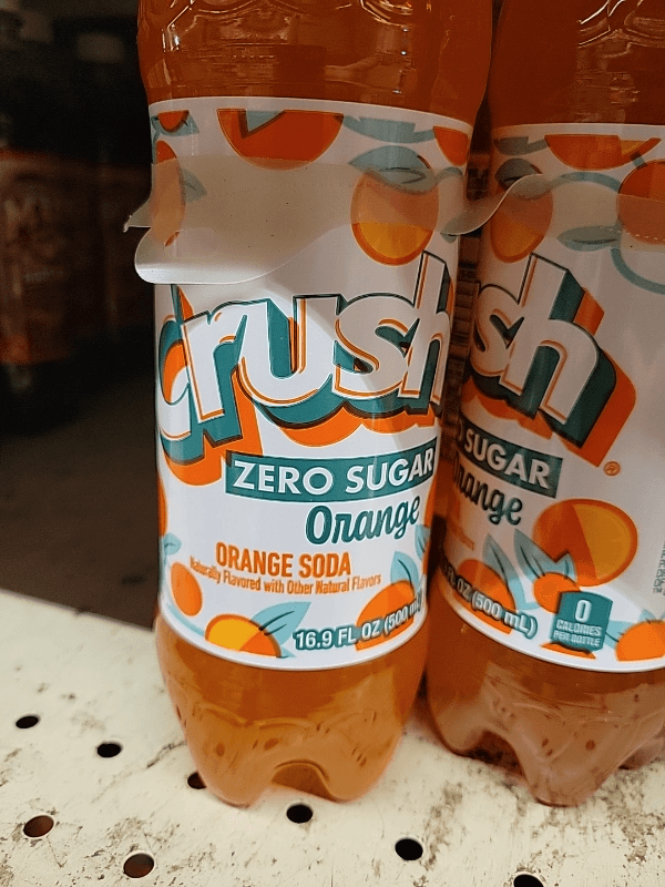 Crush Zero Sugar Orange Soda