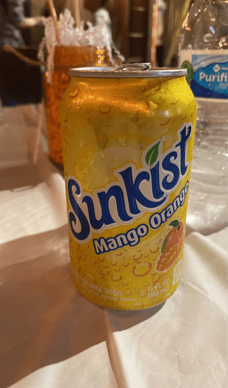 Sunkist Mango Orange Soda