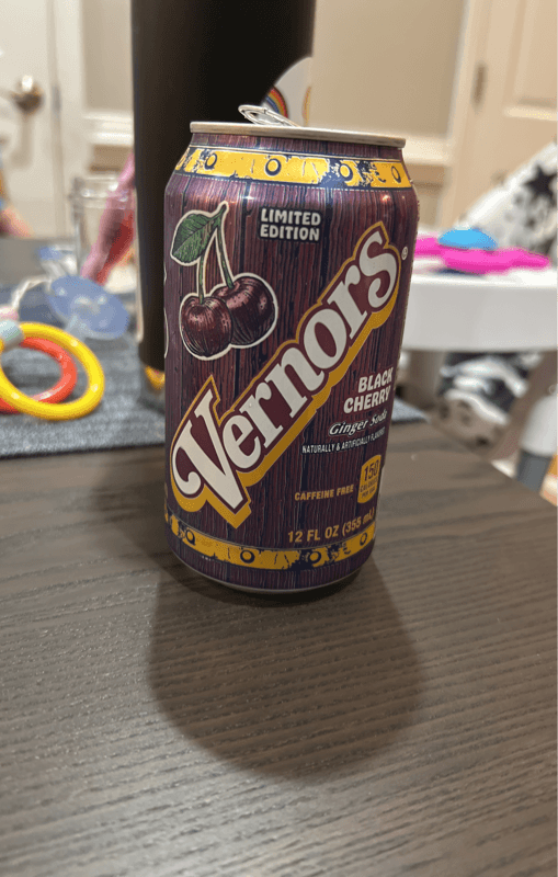 Vernors Limited Edition Black Cherry Ginger Soda