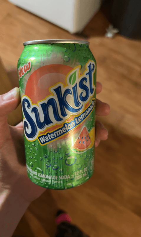 Sunkist Watermelon Lemonade Soda
