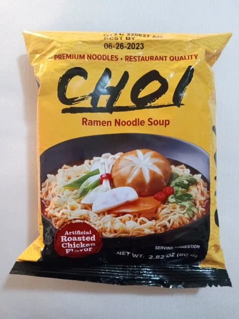 Choi Ramen Noodle Soup
