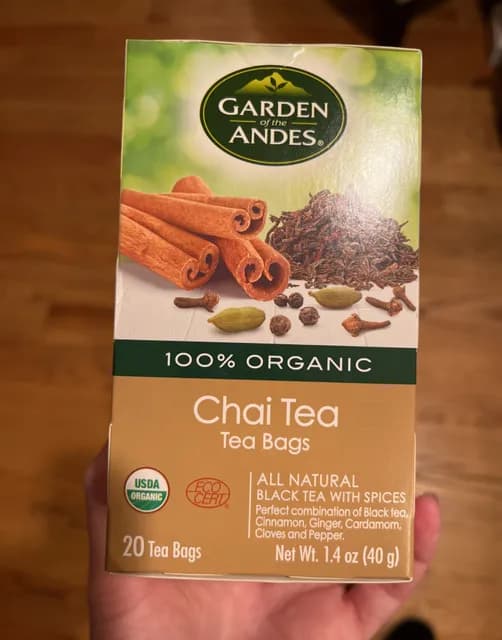 Garden Of The Andes 100% Organic Chai