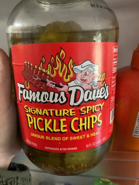 Famous Dave'S Signature Spicy Pickle Chips