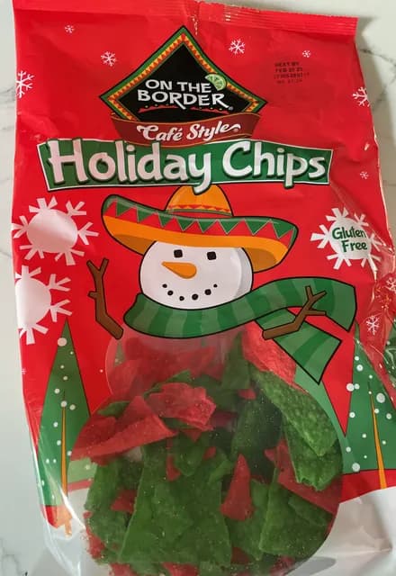On The Border Cafe Style Holiday Chips