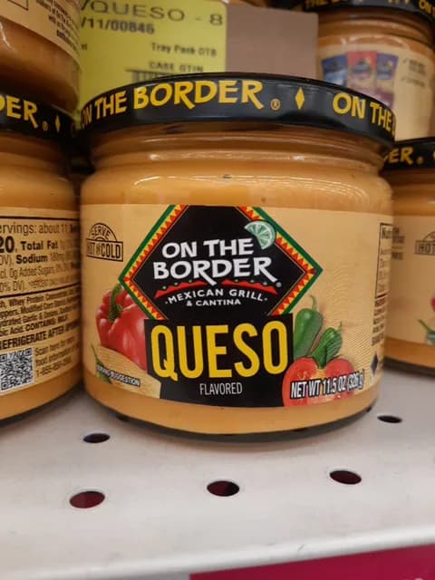 On The Border Mexican Grill & Cantina Queso Flavored