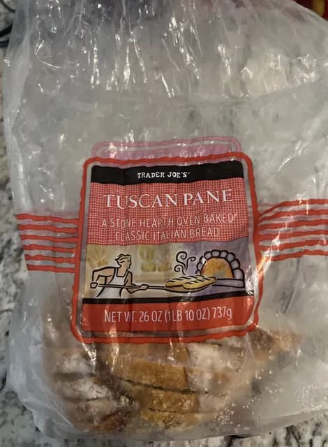 Is it Oats Free? Trader Joe's Tuscan Pane