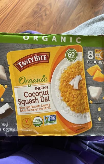 Tasty Bite Organic Indian Coconut Squash Dal