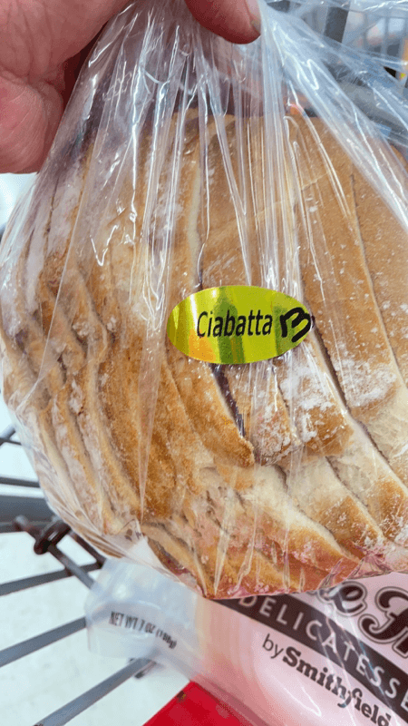 Ciabatta Round Bread