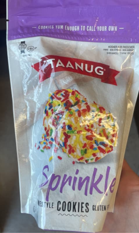 Taanug Homestyle Sprinkle Cookies