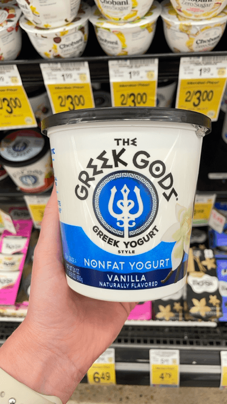 The Greek Gods Nonfat Yogurt Vanilla Flavored