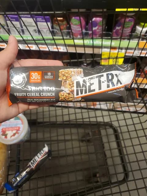 Met-Rx Big 100 Fruity Cereal Crunch Meal Replacement Bar