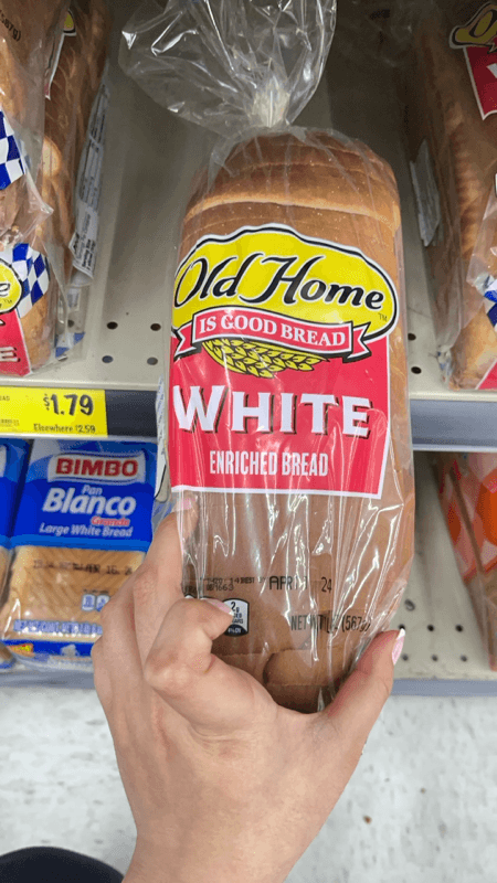 Old Home White Enriched Bread