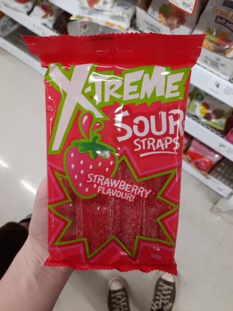 X-Treme Strawberry Sour Straps