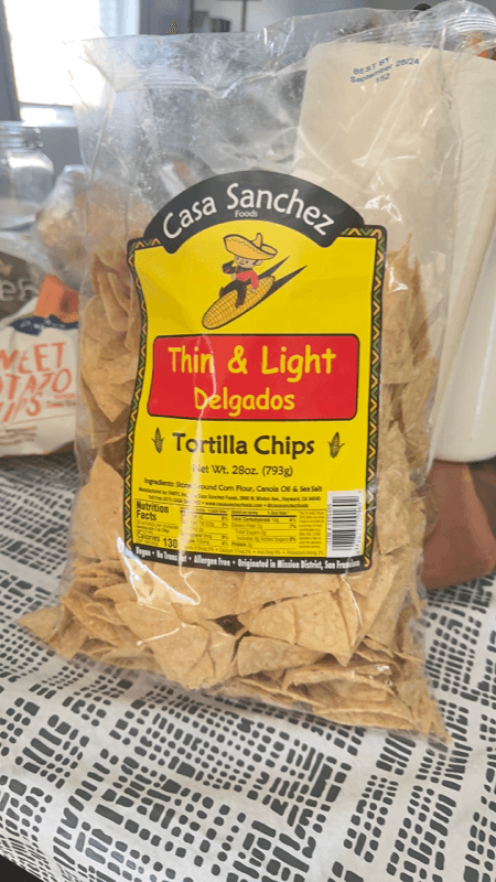 Casa Sanchez Thin & Light Delgados Tortilla Chips