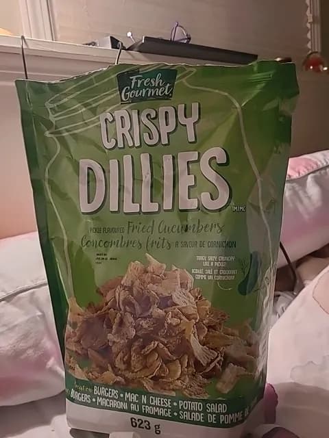 Fresh Gourmet Crispy Dillies Pickle Flavoured Fried Cucumbers