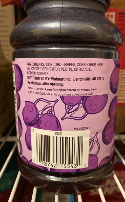 Great Value Concord Grape Jelly