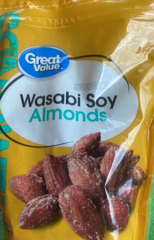 Great Value Wasabi Soy Almonds