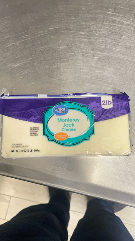 Great Value Monterey Jack Cheese