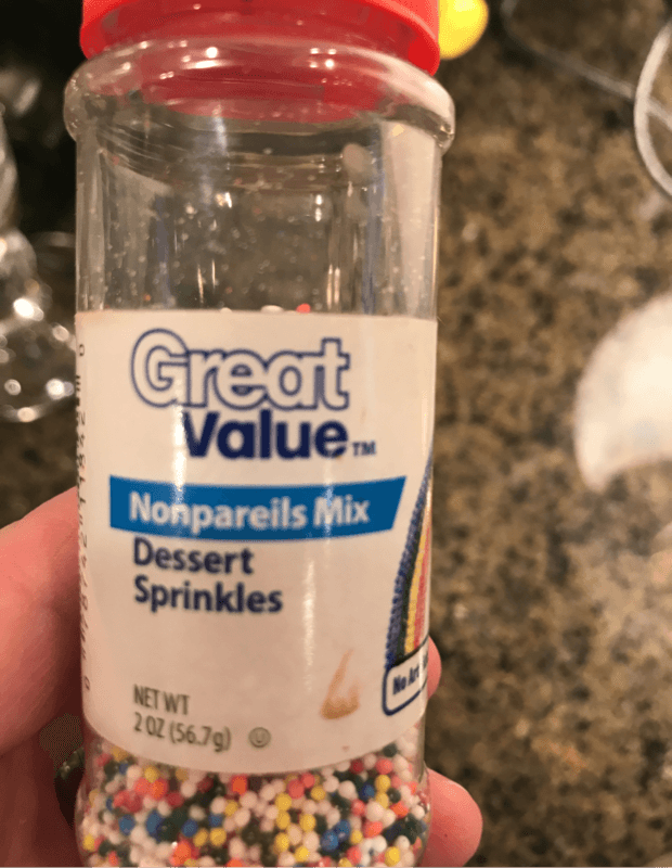 Great Value Nonpareils Mix Dessert Sprinkles