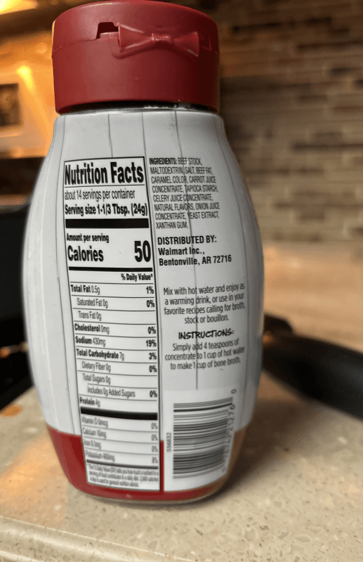 Sam'S Choice Beef Bone Broth Concentrate