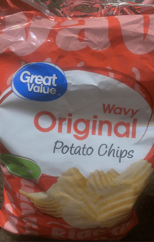 Great Value Wavy Original Potato Chips