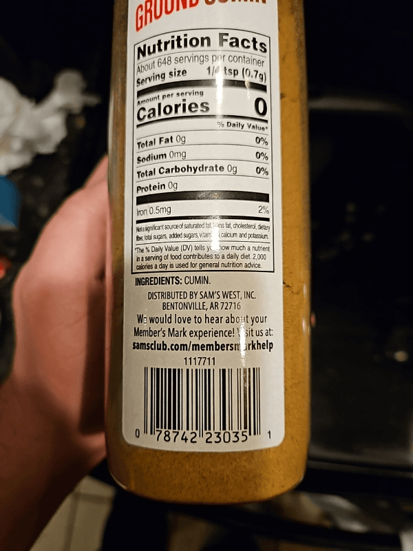 Member'S Mark Ground Cumin