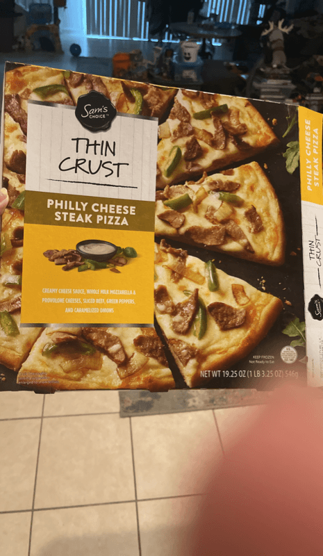 Sam'S Choice Thin Crust Philly Cheese Steak Pizza