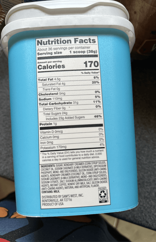 Member'S Mark French Vanilla Cappuccino Beverage Mix