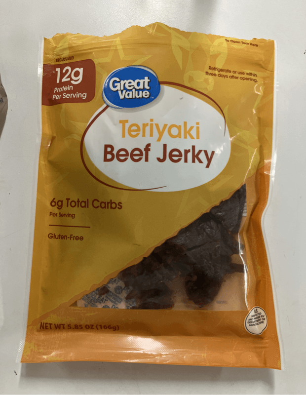 Great Value Teriyaki Beef Jerky