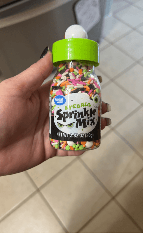 Great Value Eyeball Sprinkle Mix