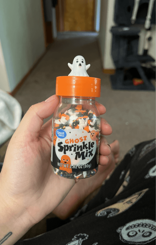 Great Value Ghost Sprinkle Mix