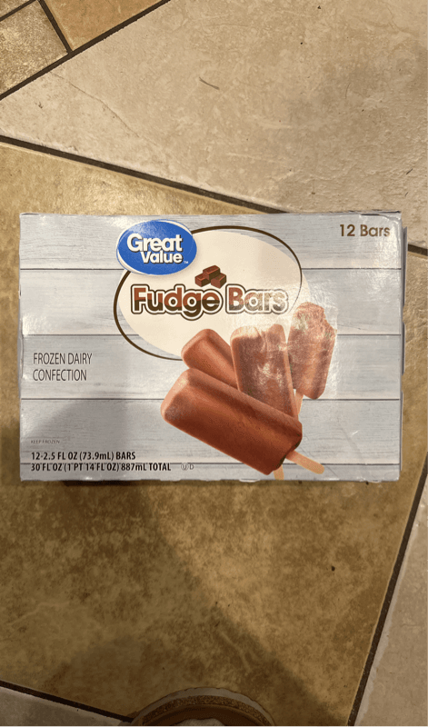 Great Value Fudge Bars