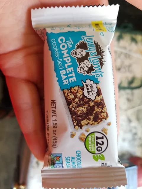 Lenny & Larry'S Chocolate Almond Sea Salt Cookie-Fied Bar