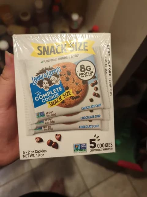 Lenny & Larry'S The Complete Cookie Snack Size Chocolate Chip
