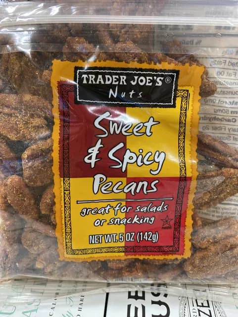 Trader Joe'S Nuts Sweet & Spicy Pecans