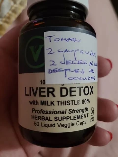 Vitality Works Liver Detox Herbal Supplement